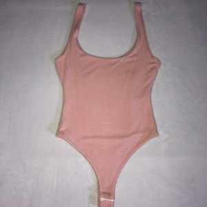 OOTD fash blush tank bodysuit